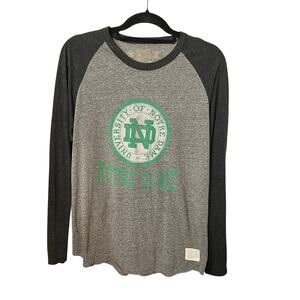 Notre Dame Retro fit long sleeve Large